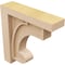 Ekena Millwork 3"W x 12"D x 12"H Thin Alma Rough Cedar Woodgrain TimberThane Corbel, Primed Tan CORUR03X12X12ALMRCPR - alternate 3